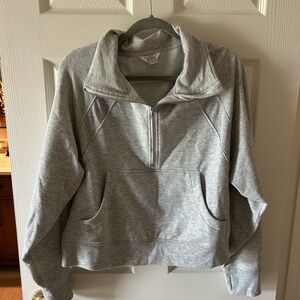 Danskin Light Heather Gray Pullover
